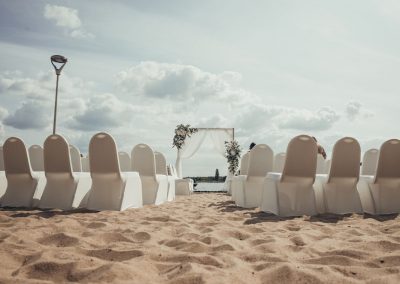 ślub na plaży