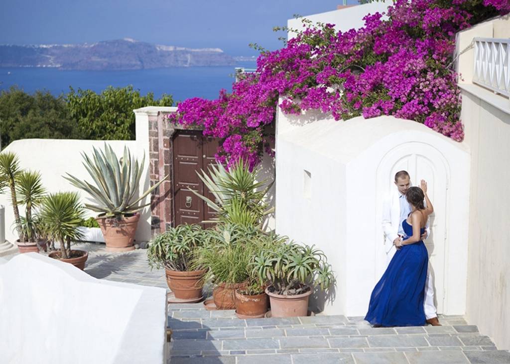 Ślub w greckim klimacie - Santorini